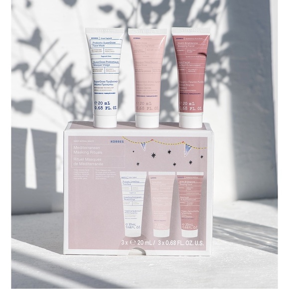 New - KORRES Mediterranean Masking Rituals, 3 ct. - Picture 3 of 5